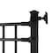 Nuvo Iron Legacy Collection 2in. x 2in. x 8' Iron Fence Post, Powder Coated Textured Black, 96in. Height SFPTB2296 - alternate 4